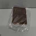 newestor Travelers Notebook Cover with Inner Pockets, Card Slots and Pen Holder, A6 Size, Dark Brown