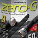 Zero-G 4001-50 Lightweight, Ultra Flexible, Durable, Kink-Free Garden Hose, 5/8-Inch by 50-Feet,Black