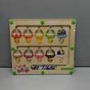 Magnetic Color and Number Maze, Montessori Toys for 2 3 4 Year Old, Wooden Color Matching Puzzle Board, Preschool Learning Activities Educational Toys for Ages 2-4 for Girls Boys Birthday Gifts