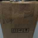 2 Gallon Drink Dispenser with StandGlass Beverage Dispenser With Wood Stand, 18/8 Stainless Steel Spigot and Labels Large Water Drink Dispensers for Parties, Lemonade,Juice, Tea