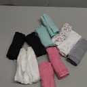 Hanes womens High-cut Panties Pack, High-waisted Briefs, Moisture-wicking Cotton Underwear, 10-pack (Colors May Vary) (Solid/Print Mix)