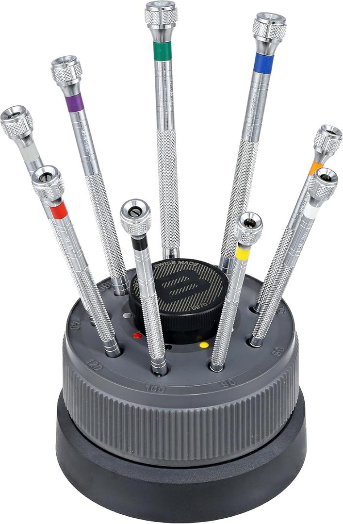 Bergeon 55-613 Nine Screwdriver Set Watch Repair Kit