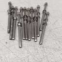 12 Pack 3/16" Cable Railing Swage Threaded Stud Tension End Fitting for 3/16" Cable Deck Railing,Deck Stair Threaded End Fitting for 2"x2" Wood/Metal Post