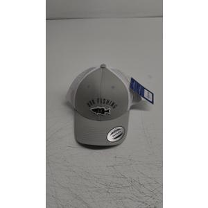 HUK Men's Standard Trucker, Anti-Glare Snapback Hat Fish Stack-Fog One Size