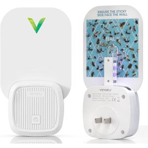 VEYOFLY Fly Catcher Indoor, Fly Trap Indoor, (1 Device + 3 Refills) Fruit Fly Traps for Indoors, Gnat Traps for House Indoor, Bug Killer, Fly Trap, Plug in Light Flying Insect Trap VEYOFLY Fly Catcher Indoor, Fly Trap Indoor, (1 Device + 3 Refills) Fruit Fly Traps for Indoors, Gnat Traps for House Indoor, Bug Killer, Fly Trap, Plug in Light Flying Insect Trap