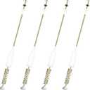 2025 Upgraded AJK72909308 Washer Suspension Rod Kit Assembly for LG 048231013369 793396 WT4870CW WT1101CW WT1201CW WT1201CV Top Load Washers - 4PCs Rod by Puxyblue Replaces 4902EA1002F