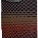 Thin Hard Pc Carbon Fiber Pattern Matte Case for iPhone 13 ProMax, Gold