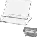 GEEKRIA Keyboard Display Stand, Acrylic Mechanical Gaming Keyboard Holder for 60%, 75%, 80%, 96% Computer keyboard (transparent)