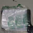 SUNEE Plastic Mesh Zipper Pouch 9.2x12.5 in (Black, 18 Packs),Extra Large Water-Resistant Zip Bag for School Office Supplies, Puzzles & Games Organizing Storage