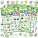 JOYIN 28 Players Easter Bingo Cards (5x5) for Easter Party Goodies Games, Kids School Classroom Gift, Indoor Family Activities, Basket Filler Stuffers