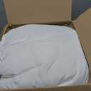 DOWNCOOL Comforters California King Size, Duvet Insert,White All Season Duvet, Lightweight Quilt, Down Alternative Hotel Comforter with Corner Tabs (White, California King 104x96 Inches)