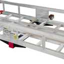 MaxxHaul 70108 Aluminum Cargo Carrier With High Side Rails- Trailer Hitch Mount For RV's, Trucks, SUV's, Vans, Cars With 2" Hitch Receiver - 500-lb Load Capacity, Grey, 49" x 22.5"