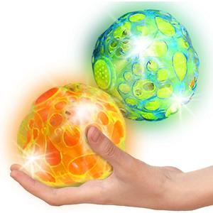 ArtCreativity Light-Up Dancing Ball with Sound Effects, Set of 2, LED Vibrating and Singing Ball for Kids, LED Party Supplies for Birthdays and More, Best Gift and Party Favors for Boys and Girls
