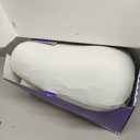 C CUSHION LAB Deep Sleep Pillow, Patented Ergonomic Contour Design for Side & Back Sleepers, Orthopedic Cervical Shape Gently Cradles Head & Provides Neck Support & Shoulder Pain Relief - Calm Grey
