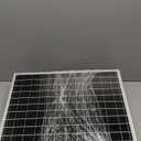 12V 50W Solar Battery Trickle Charger & Maintainer - Waterproof 50 Watt Solar Panel Built-in Ultra Smart MPPT Charge Controller + Adjustable Pole Mount Brackets for Pole Dia 2.35-4.0inch/60-100mm