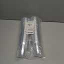 TashiBox 12 Ounce - 100 Count Plastic Cups for Cold Drink, Disposable Coffee Cups