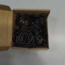 50 Pack Metal Curtain Rings with Eyelets, 1.5 inch Inner Diameter Drapery Rings Apply for Curtain Rods(Fits Up to 1 1/4-Inch Rod)