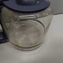 West Bend Timeless 12-Cup Programmable Coffee Maker with Brew Strength Selector for Hot and Iced Coffee, Includes 1-4 Cup Brew Option and Permanent Filter (Blue/Gold)