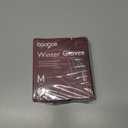 COOLJOB Warm Fleece Knit Winter Gloves for Men Women, Touch Screen Fingers, Non-slip Silicone Grip and Elastic Cuff (M)