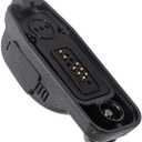 Audio Adapter with 2 Pin Plug for Motorola MTP850 MOTOTRBO XPR 6550 6350 XPR7550 7550e 75807380 7350 APX900 Walkie Talkie 2 Way Radio