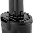 Shentec 3000mAh 7.2V Battery Compatible with Dewalt DW9057 DE9057 DE9085 DW920K DW920K2 DW925K DW925K2 DW968K, 7.2V Ni-MH Battery