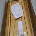 HORIBND Coffee Station Organizer, Matcha Station, Foldable Bamboo Mug Holder for Countertop, Tea & Coffee Bar Accessories, 2 Tier Shelf for Kitchen Counter Organizer, Matcha Stand, Spice Rack