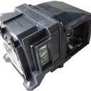 ELP87 / V13H010L87 Replacement Projector Lamp Bulb with Housing Compatible with EPSON EB-520 EB-525W EB-530 EB-535W EB-536Wi EB-2055 EB-2040 BrightLink 536Wi PowerLite 2040 PowerLite 2140W