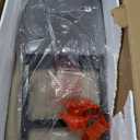 Ball & Cast 5 Piece Dining Table Set,4 Upholstered Chairs with Curved Backrests,Wooden Living Room Furniture W/ 52" Rectangle Kitchen Desk,for Restaurant,Home Bistro,Espresso and Beige