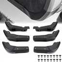 Mud Flap Delete Fits for 2019-2025 GMC Sierra 1500 2WD/4WD | Front and Rear Mud Flap for GMC Sierra 1500 Accessories 2019-2025 & Classic | with 3D Instructions and 16*Screw