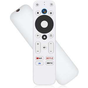 Replacement Voice Remote Control for Onn Android TV FHD 4K UHD Streaming Stick TV Box 100024646 100026240, with Voice Function, with 4 Shortcut Buttons