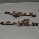 ARING PET Christmas Dog Collar, Cute Xmas Pet Collar with Sailor Bowtie Red and Green Plaid Bow Tie Collars with Metal Buckle for Puppy Small Medium Large Boy Girl Dogs-M