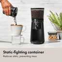 OXO Brew Conical Burr Grinder - Matte Black, Stainless Steel Burrs, One-Touch Automatic Smart Grind