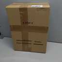 Dmsky Patio Chair Cushion,19 x 19 x 3.7 Inch Outdoor Chair Cushions for Patio Furniture,Waterproof Seat Cushions with Ties, Garden Sofa Couch Chair Pads with Handle Set of 2(Gray)