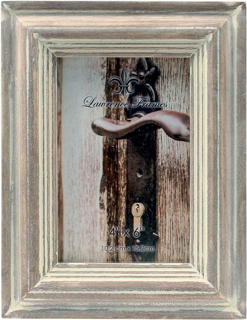 4x6 Washed Gray Picture Frame