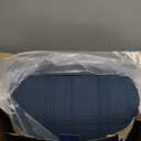 PHF Ultra Soft Velvet Quilt Set King Size  3PCS Luxurious Cozy Quilted Comforter Alternative with Diamond Pattern, Warm Quilted Bedspread Coverlet, 108" x 92", Stormy Blue