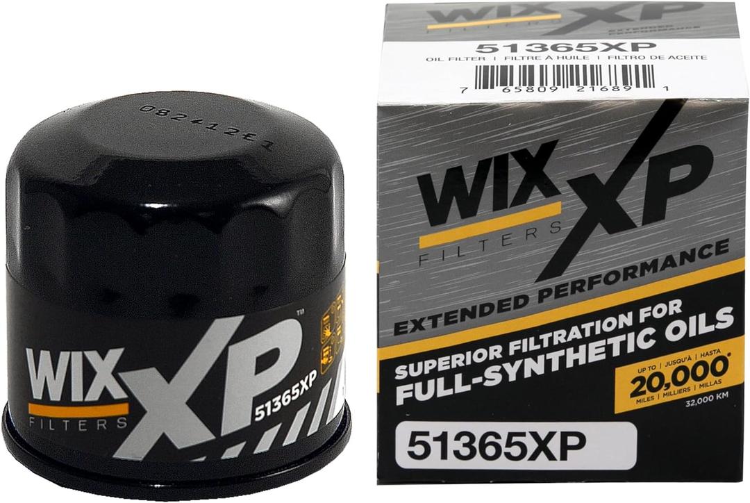 WIX 51365XP WIX XP Oil Filter Replacement, Built for Synthetic Oil - Compatible With Ford (92-97), Honda (00-06), Mazda (97-15), Mercury (91-96), Saab (05-06), Suzuki (09-13)