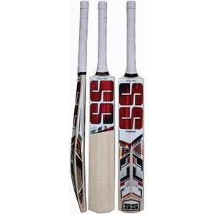 SS 2024 New Kashmir Willow Leather Ball Cricket Bat (Color May Vary) (Master)
