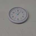 La Crosse Technology 404-4525 10 Inch Night Vision Quartz Wall Clock, White