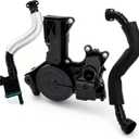 PCV Valve Engine Crankcase Vent Oil Separator Breather Hose 3-Piece,for Audi A3 A4 A5 Q5 TT VW Beetle CC Jetta Passat Tiguan 1.8 2.0TSI.Replace 06H103495AB, 06H103495AH, 06H103495B, Hard Resistant