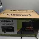 Cuisinart 8-in-1 Portable Wood Pellet Grill and Smoker, Compact for RV, Tailgates, Camping, and Backyard Cooking, Smoky Flavor, Versatile Meat Smoker