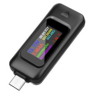 MakerHawk Type-C USB Tester Voltmeter Meter USB Multimeter Voltage and Current Tester 0-5A 4-30V USB Power Meter Multi-Function Tester Color Display Capacity Voltage Current Detector (V1) MakerHawk Type-C USB Tester Voltmeter Meter USB Multimeter Voltage and Current Tester 0-5A 4-30V USB Power Meter Multi-Function Tester Color Display Capacity Voltage Current Detector (V1)