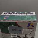 KRIDDO 2-in-1 Toddler Tricycle for Ages 18 Months to 5 Years Old - Extended Push Handle for Effortless Push, Gift Trike for Toddler 3 to 5 Year, Kids Tricycle with Foldable Front Footrest, White