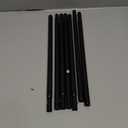 INGIORDAR Shoe Rack 3 Tier Long Storage Organizer Wide Metal Shoe Shelf for Closet Entryway Black