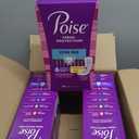Poise Ultra Thin Incontinence Pads & Postpartum Pads for Bladder Leaks, 6 Drop Ultimate Absorbency, Long Length, 78 Count