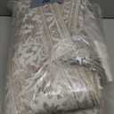 Area Rugs 4x6 for Living Room, Stain Resistant Neutral Washable Rugs for Dining Room, Kitchen, Floral Vintage Non-Slip Area Rug Farmhouse 4x6 Rug Light Brown