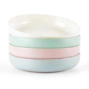 famiware Milkyway 33 oz Bowl Set, Pasta Bowls Set of 4, Salad Bowls Perfect for Your Friend for Housewarming, Thanksgiving, Christmas
