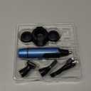 AREYZIN Nose Hair Trimmer for Men,2026 Professional 3 in 1 Painless Rechargeable Ear and Nose Trimmer,IPX7 Waterproof Eyebrow Facial Hair Trimmer Body Grooming Kit Dual Edge Blades (Blue)