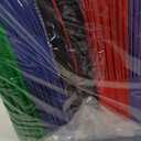 Addblu 100-Piece Christmas Employee Appreciation Gift Bags Bulk - Set Includes 50 Luxury Team Bag (8x5x10 Inches) & 50 Tissue Papers, for Staff, Coworkers, Teacher, Thank You & Valentine‘s Day Gifts (5 Colors, 50 Pcs)