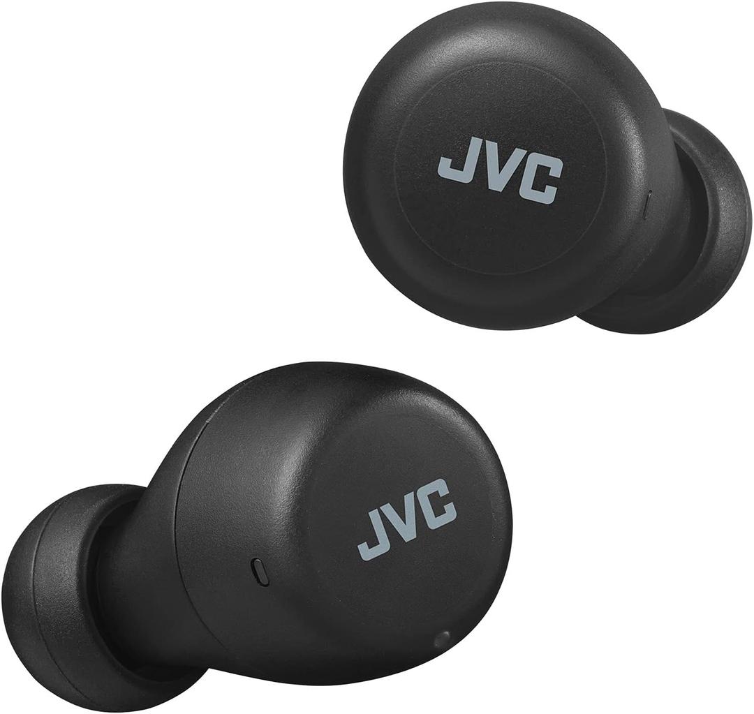 JVC Gumy mini True Wireless Earbuds Headphones, Bluetooth 5.1, Water Resistance(IPX4), Long Battery Life (up to 15 Hours) - HAZ55TB (Black) JVC Gumy mini True Wireless Earbuds Headphones, Bluetooth 5.1, Water Resistance(IPX4), Long Battery Life (up to 15 Hours) - HAZ55TB (Black)