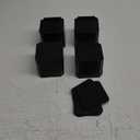 Bed Risers Furniture Risers Heavy-Duty Rectangular Adjustable Block Lift to 3 inches and 4.3 inches Desk, Sofa, Chair Legs, Refrigerator, Washing Machine Support up to 4000 pounds (two layers 3inches, Black-square)